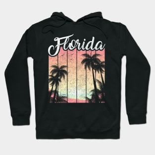 Retro Florida Is Calling Silhouette Vacation Hoodie